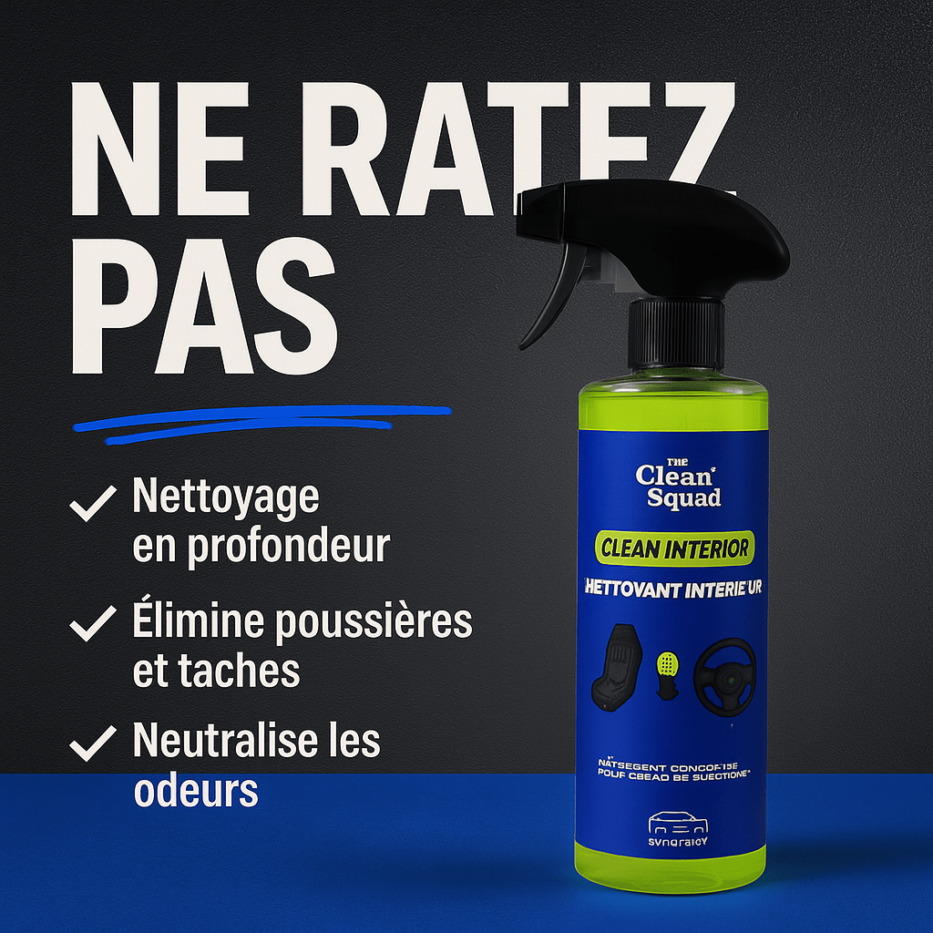 Pack Nettoyage été Voiture - Clean Squad V2