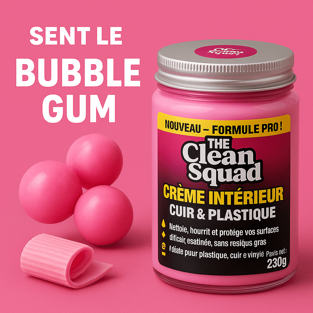 Crème Intérieur Cuir & Plastique - Clean Squad V2