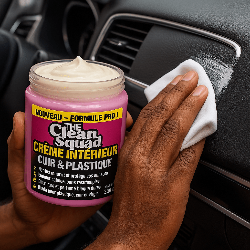 Crème Intérieur Cuir & Plastique - Clean Squad V2