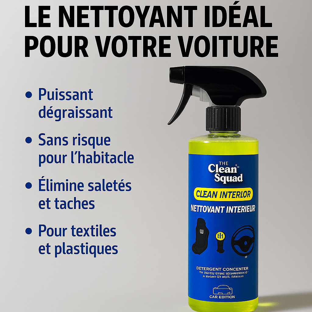 Pack Nettoyage été Voiture - Clean Squad V2