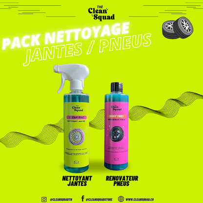 Pack Nettoyage Jantes/Pneus