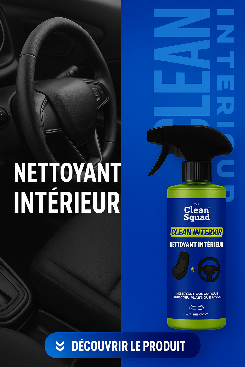 Pack Nettoyage été Voiture - Clean Squad V2